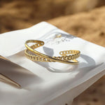 Tern |Gold Plated Bangle