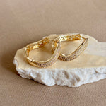Jorelle | Gold Plated Earrings
