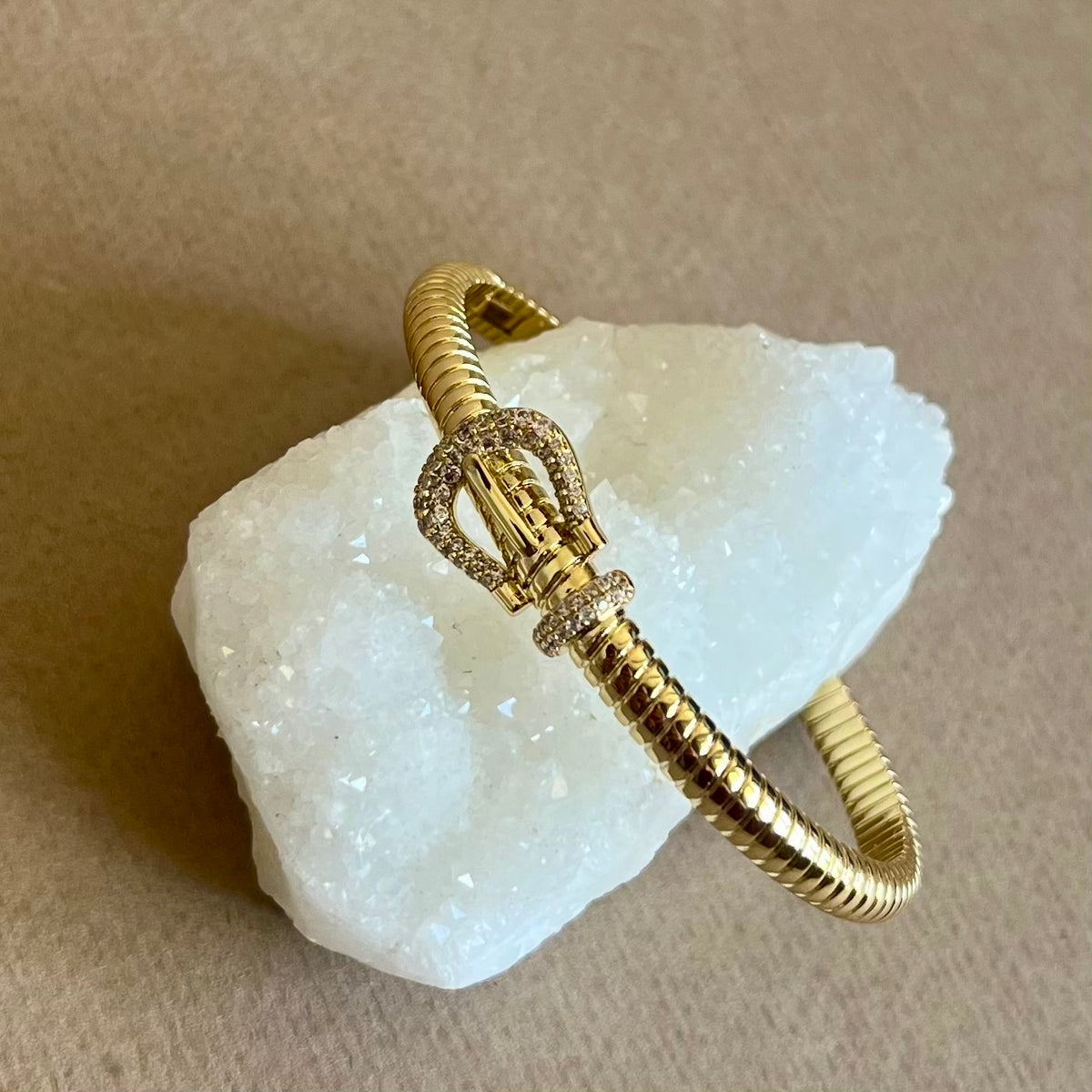 Finch 03 | Gold Plated Bangle