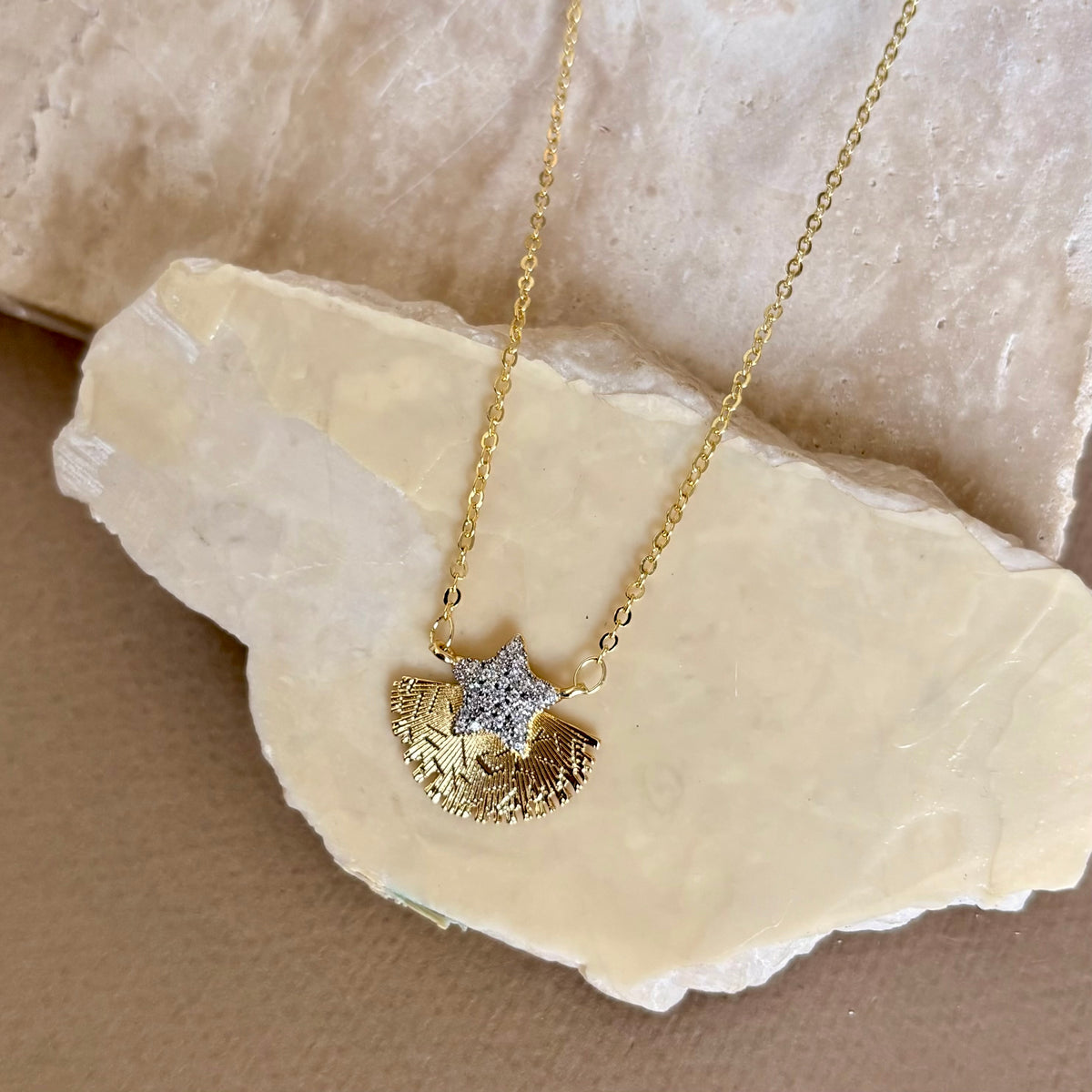 Hedra | Gold Plated Necklace