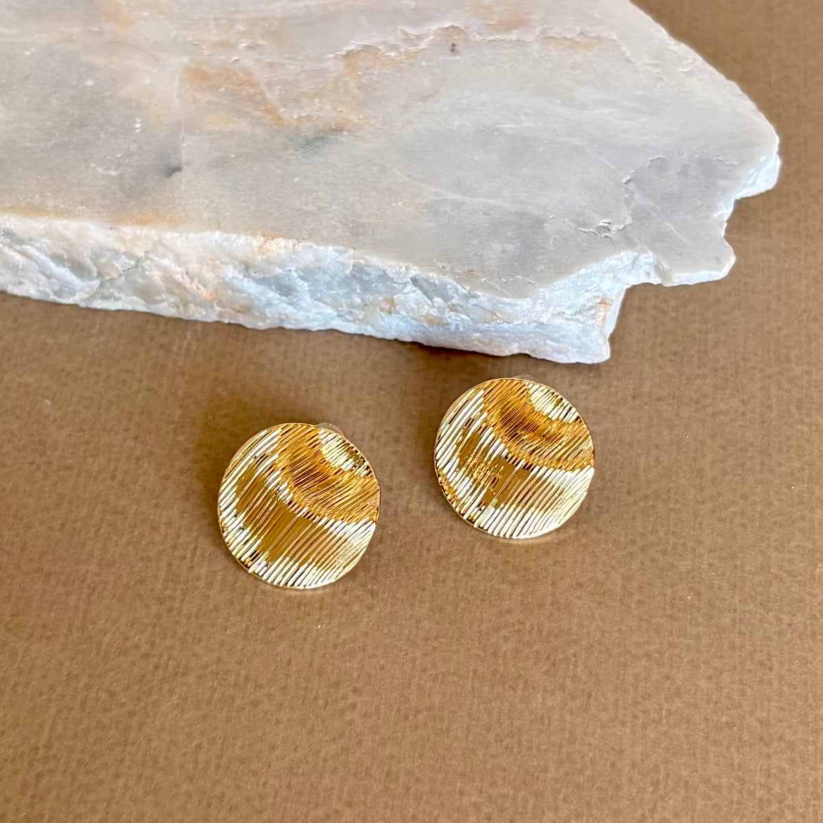 Belora | Gold Plated Earrings