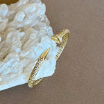 Chyodo Dots | Gold Plated Bangle