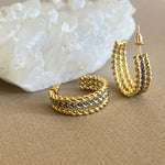 Nairobi | Gold Plated Earrings
