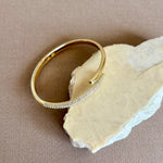 Satrelle | Gold Plated Bangle