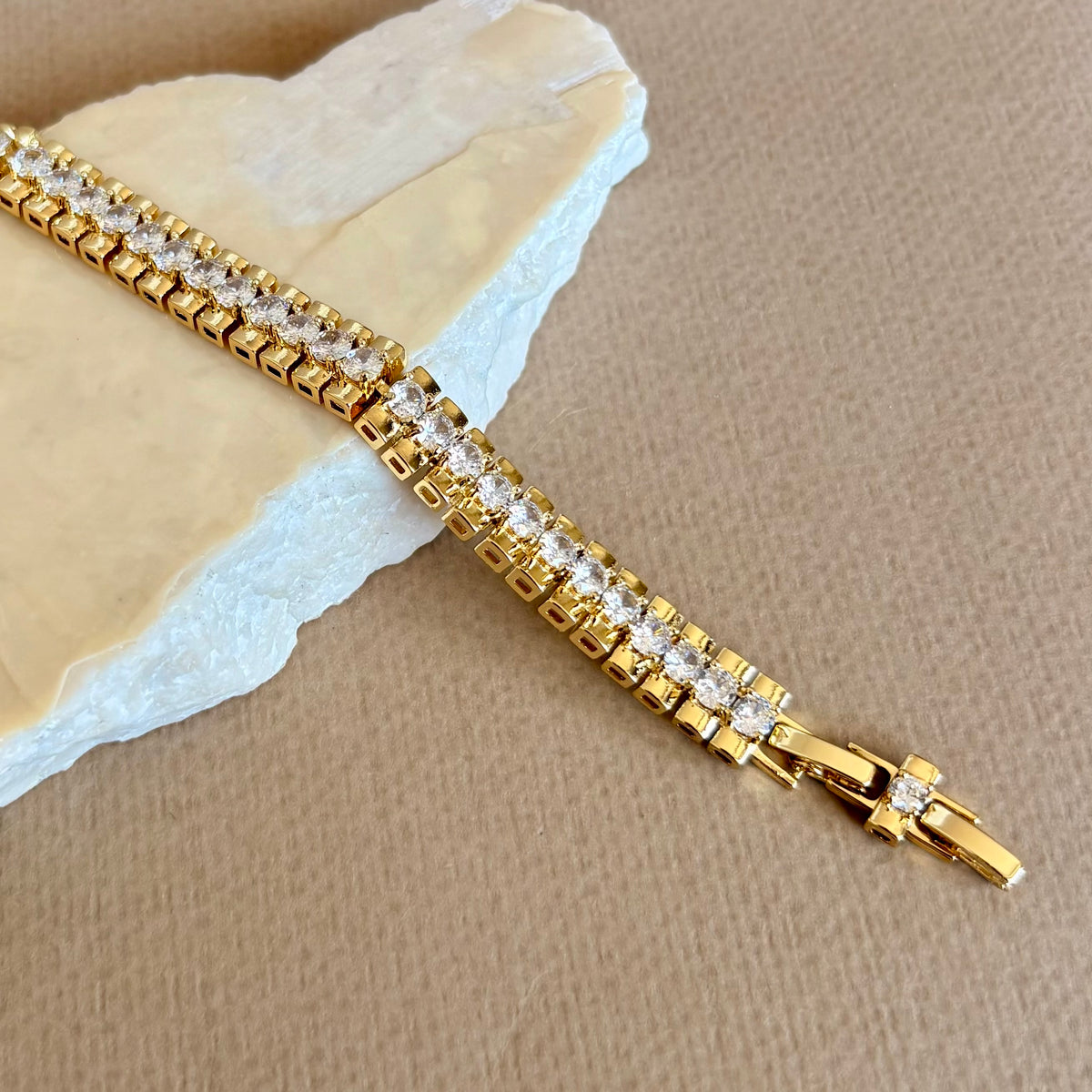 Millionaire | Gold Plated Bracelet