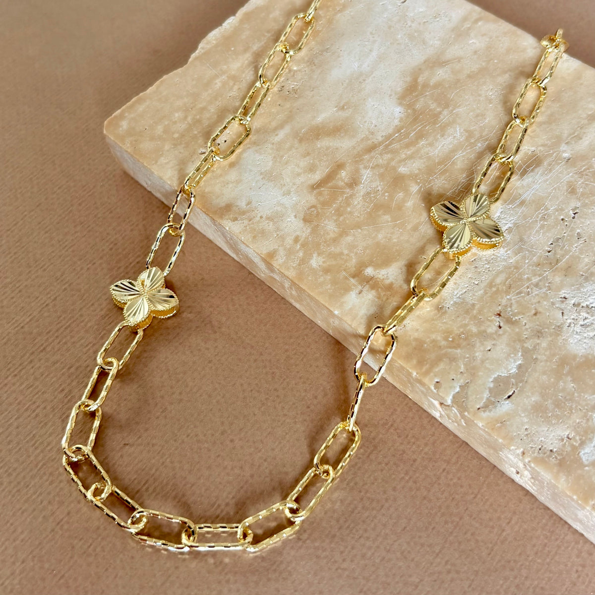 Kirelith | Gold Plated Necklace