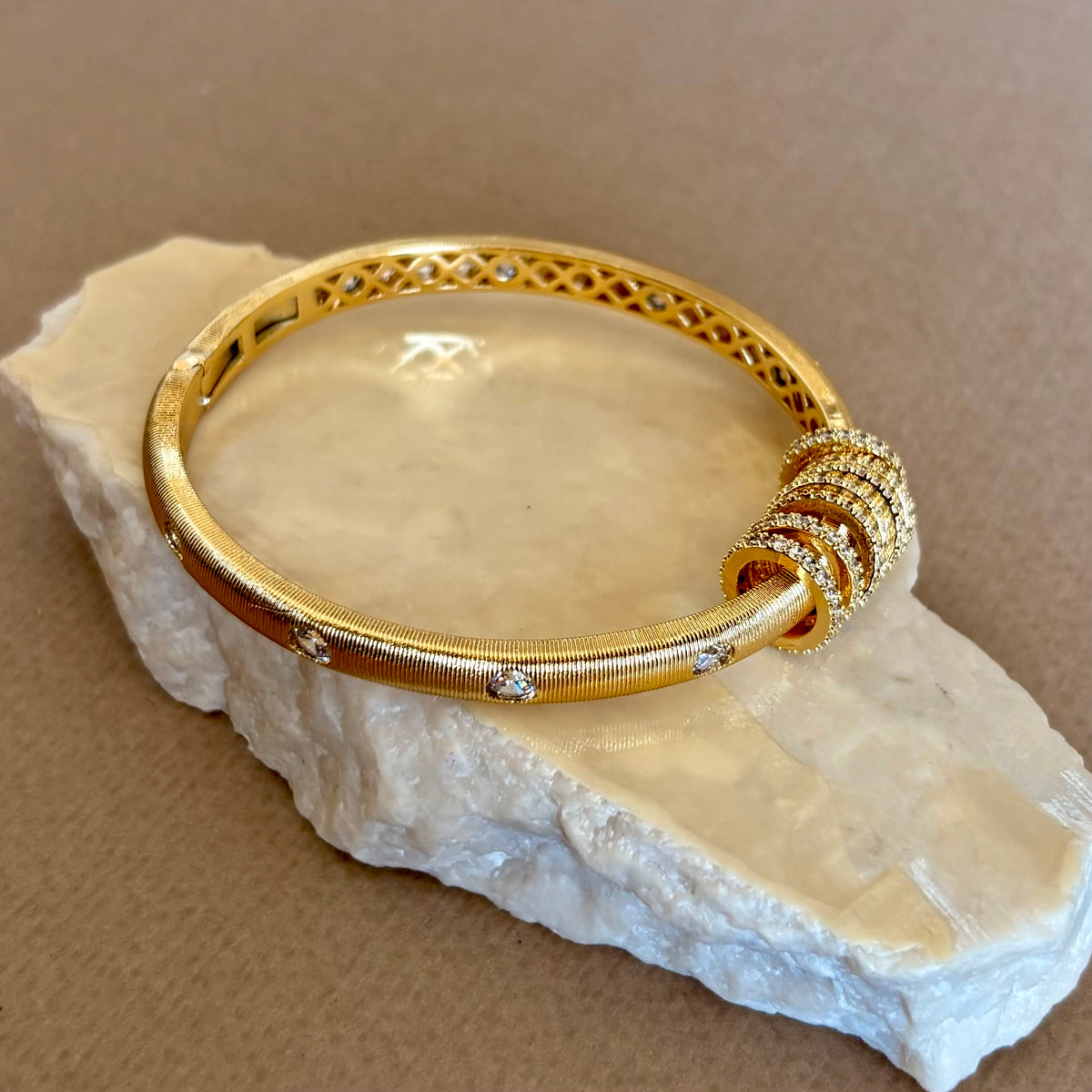 Felix | Gold Plated Bangle