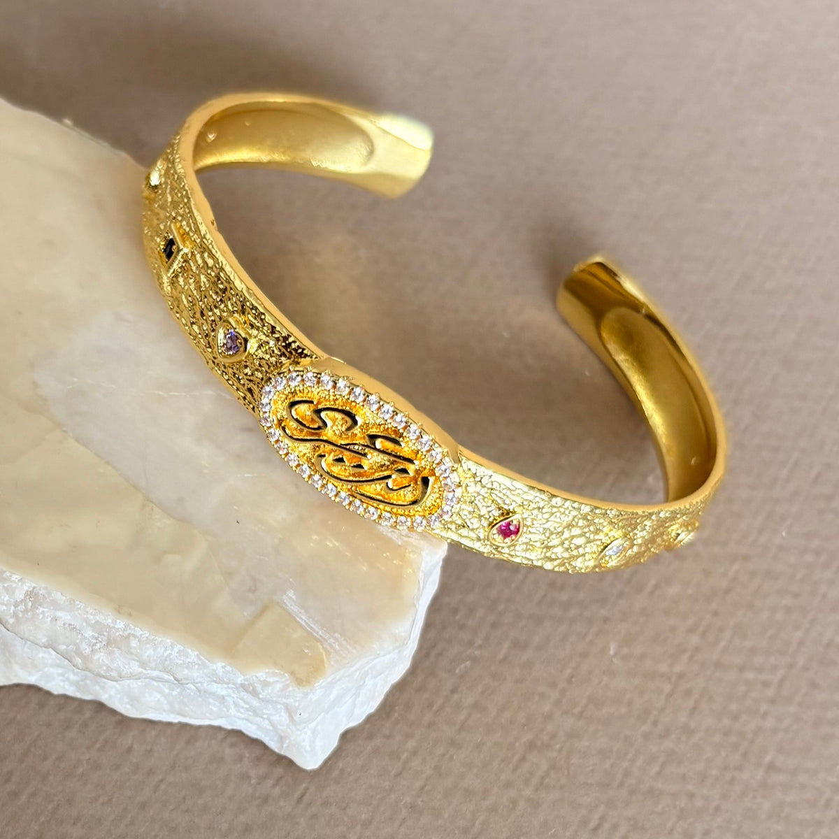 Enta Omry 02 | Gold Plated Bangle