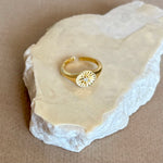 Nyra Star | Gold Plated Ring
