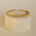 Calen | Gold Plated Bangle
