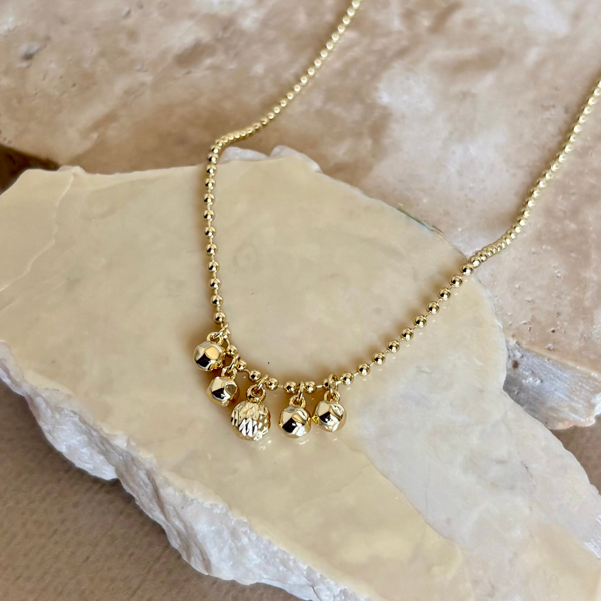 Elaraine | Gold Plated Necklace