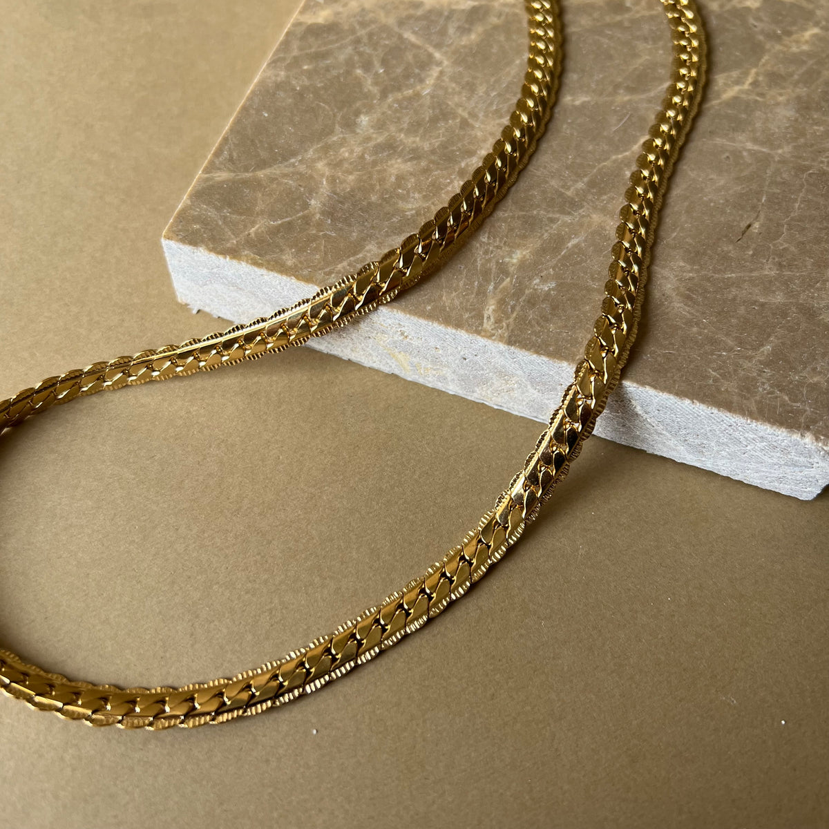 Cobra 02 | Gold Plated Necklace