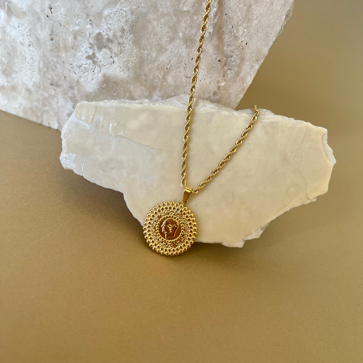 Verve 05 | Gold Plated Necklace