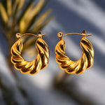 Rio | Gold Plated Earrings