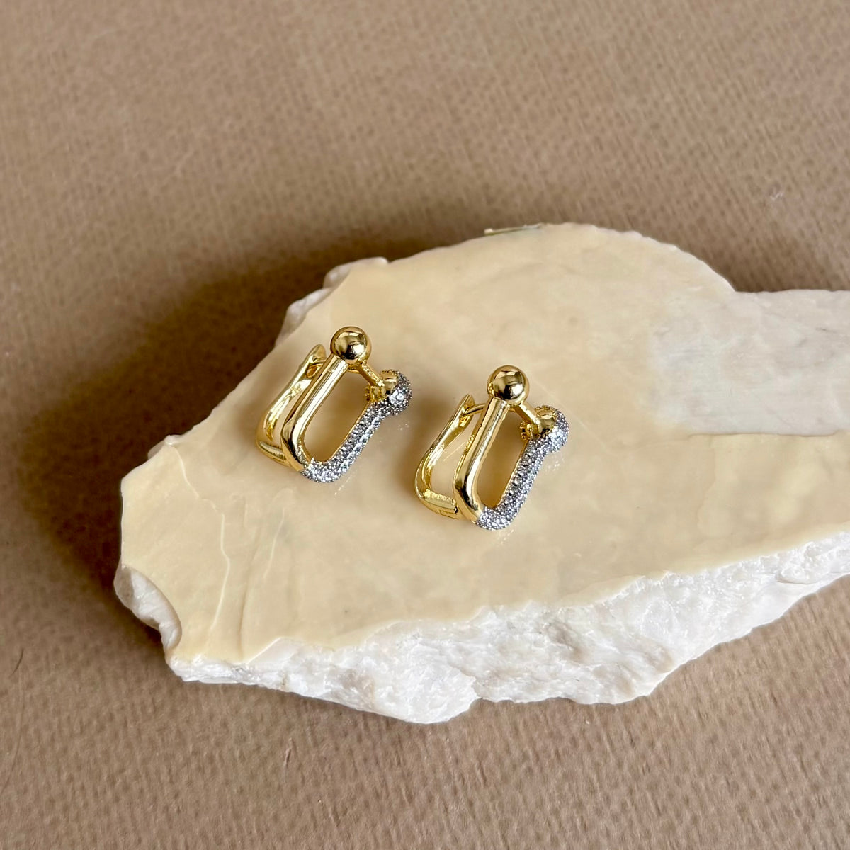 Torevia | Gold Plated Earrings