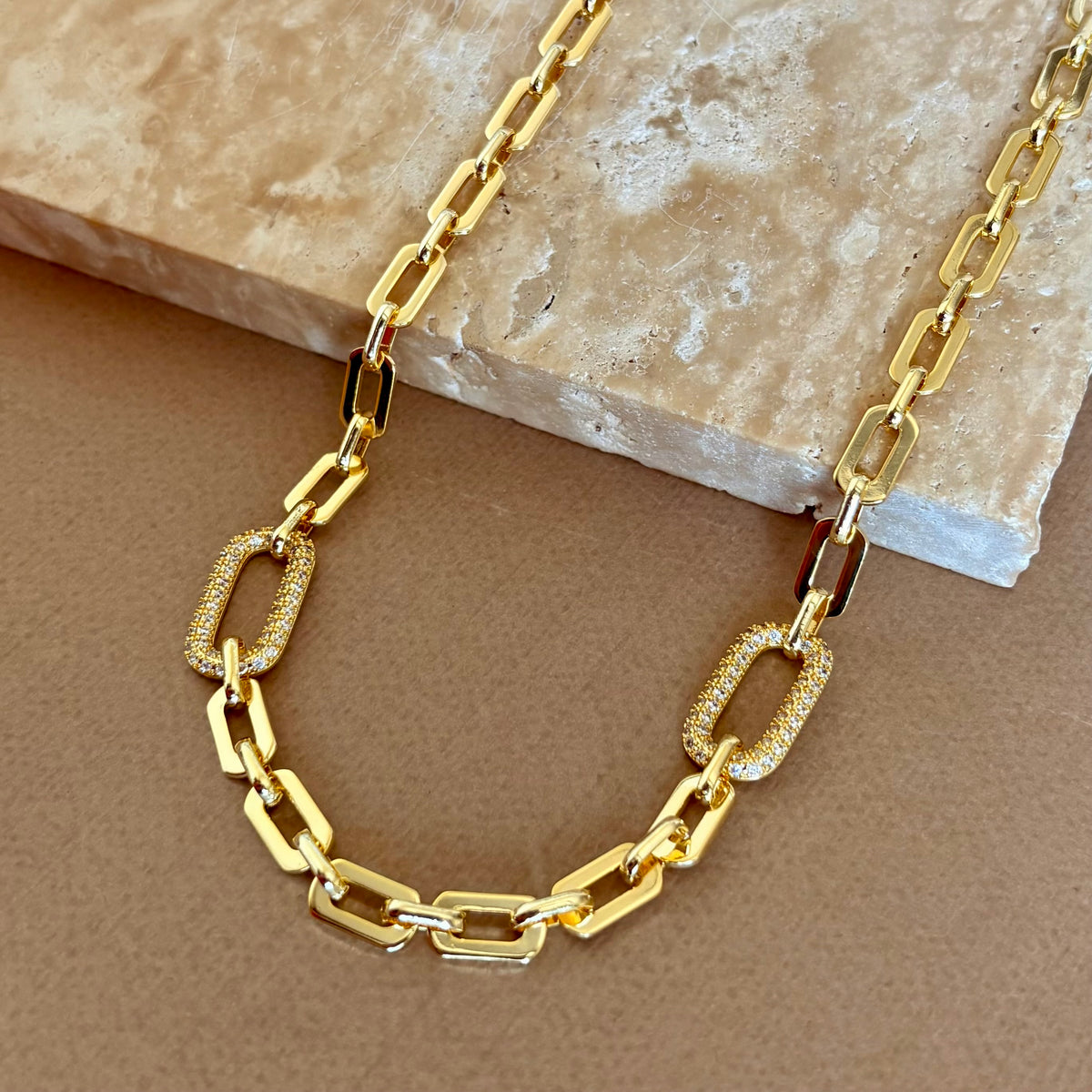 Ovarien | Gold Plated Necklace
