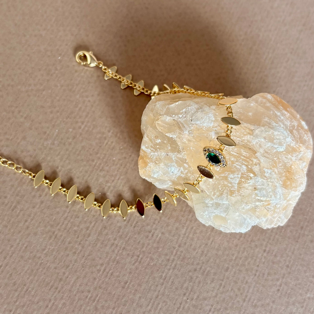 Symbol | Gold Plated Bracelet