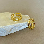 Tiranne | Gold Plated Ring