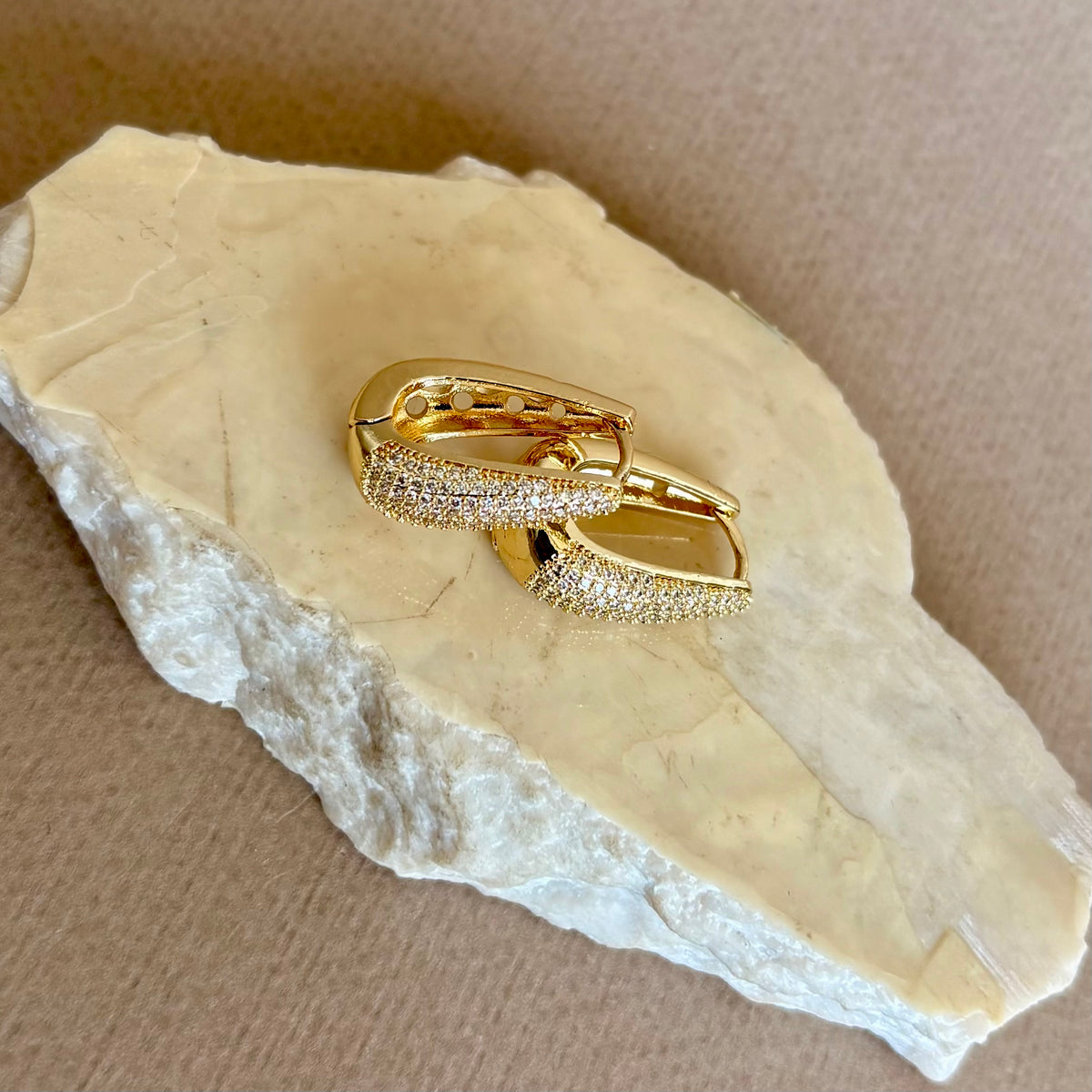 Bravineo | Gold Plated Earrings