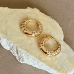 Delphira | Gold Plated Earrings