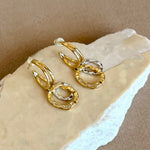 Azelune | Gold Plated Earrings