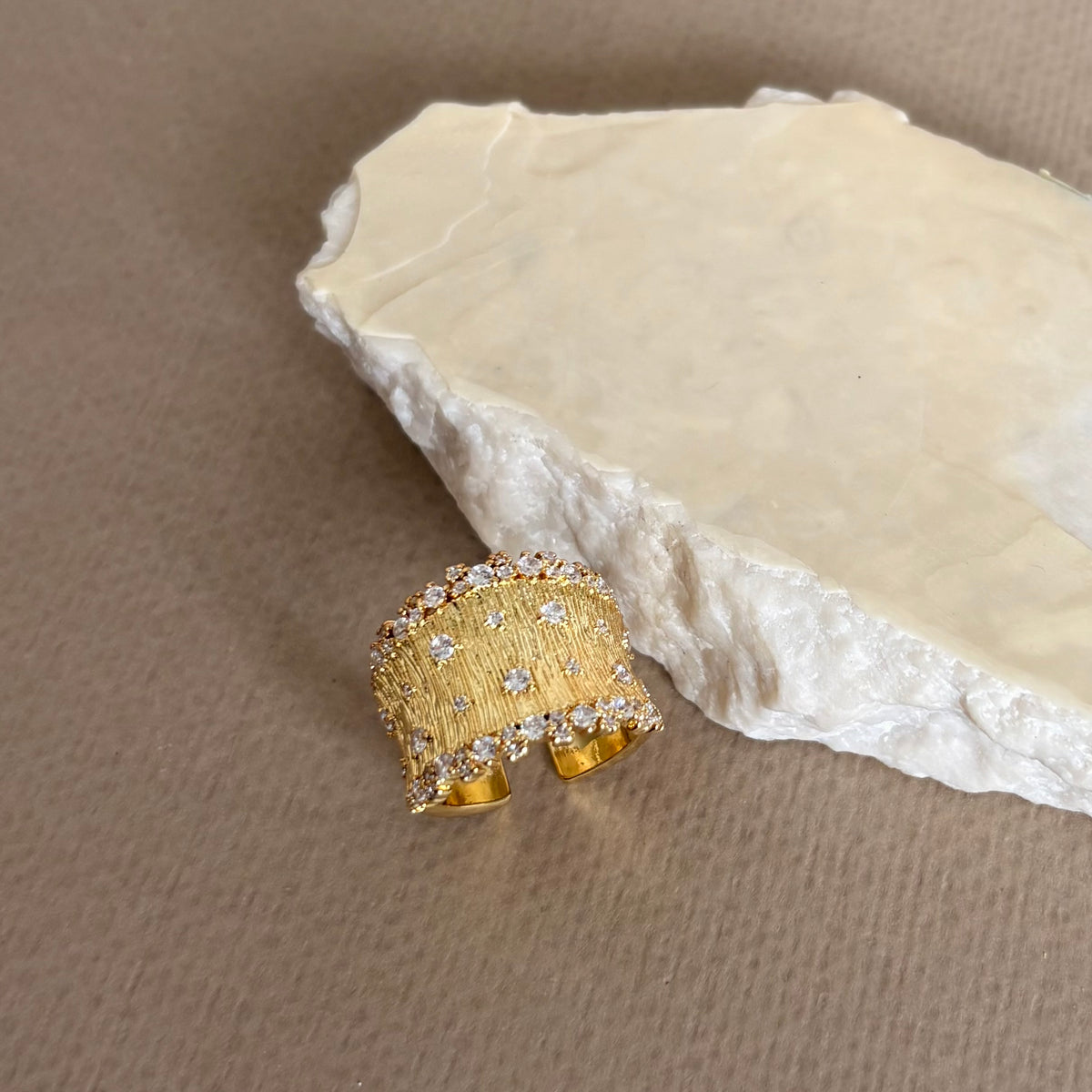 Veloriah | Gold Plated Ring