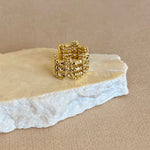 Nawar | Gold Plated Ring