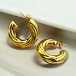 Villa | Gold Plated Earrings