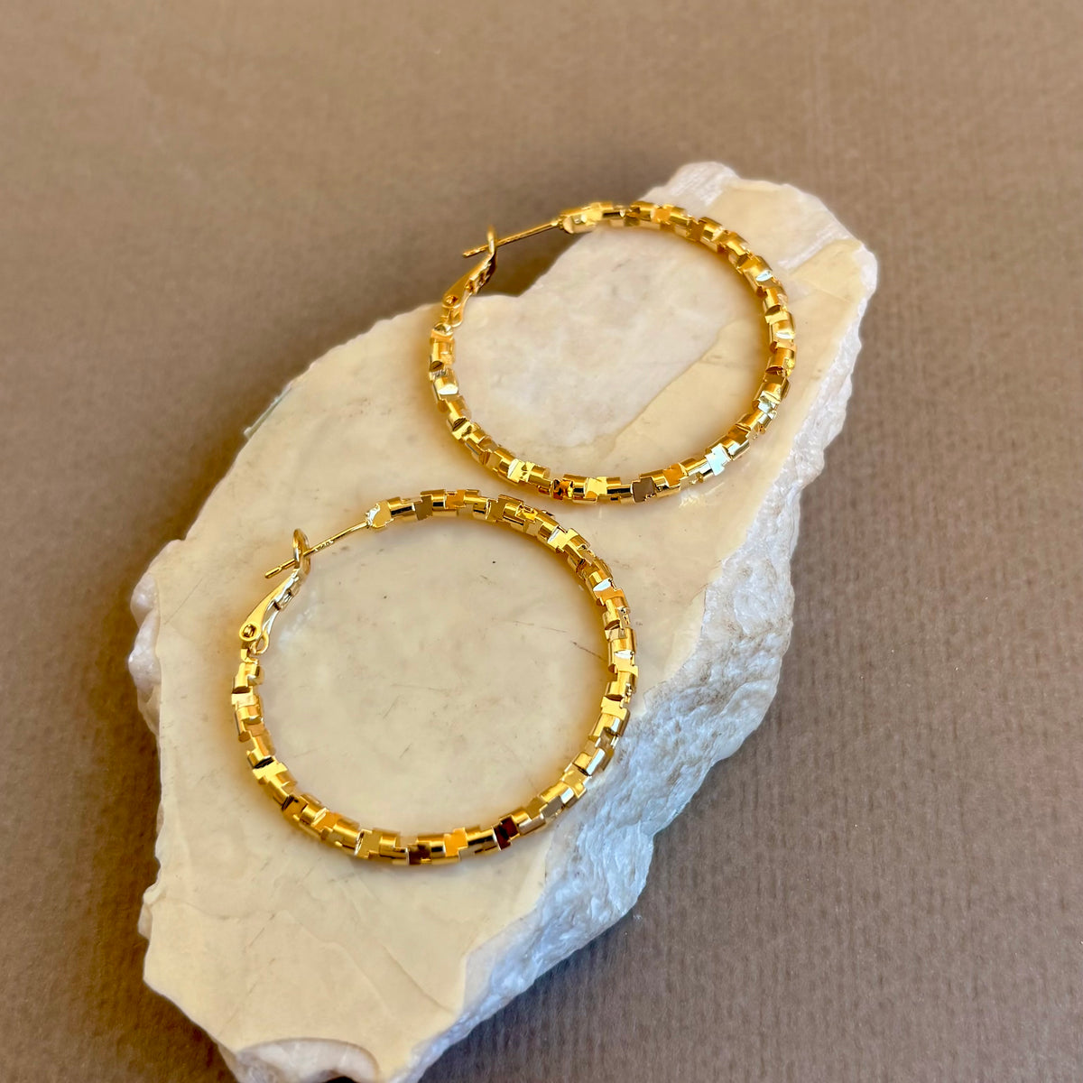 Selvara | Gold Plated Earrings