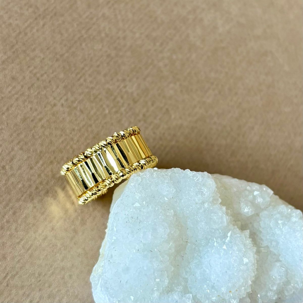 Celeste 02 | Gold Plated Ring