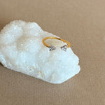 Niva 02 | Gold Plated Ring