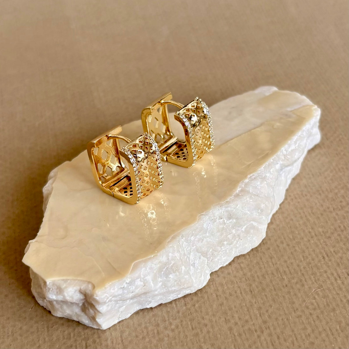 Talisse | Gold Plated Earrings