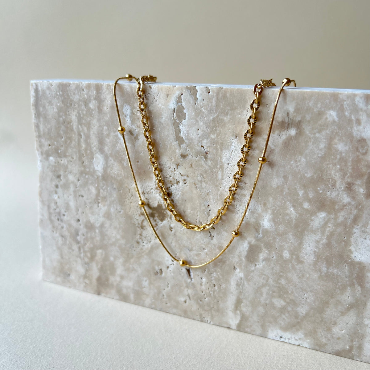 Allure 02 | 18K Gold Plated Necklace