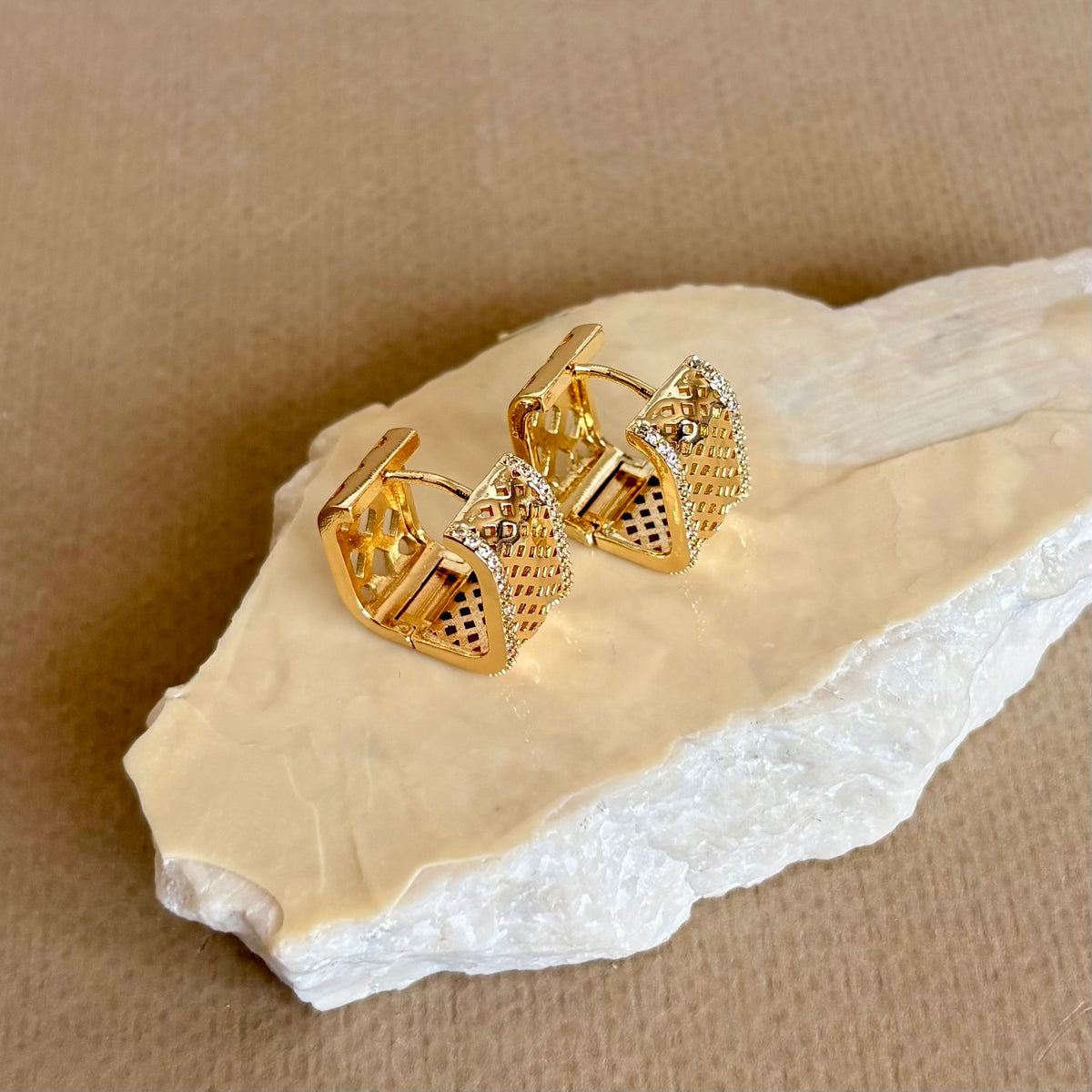 Talisse | Gold Plated Earrings