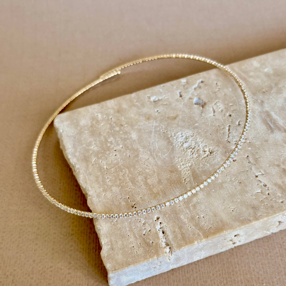 Aurnick 03 | Gold Plated Necklace [Choker]