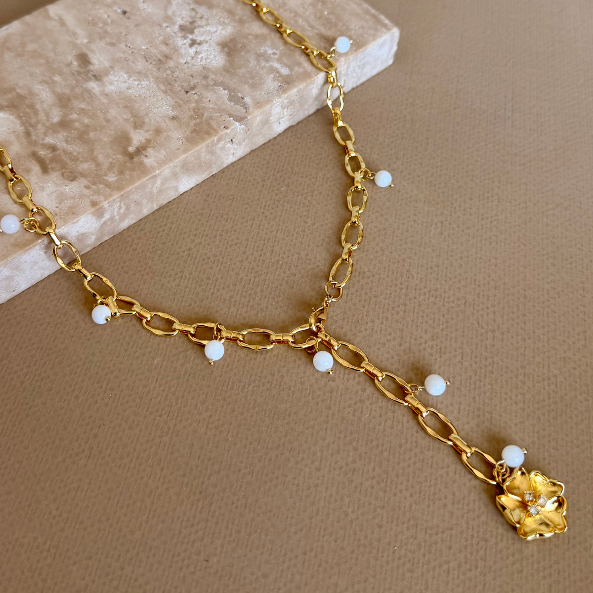 Signature 50 | Gold Plated Necklace