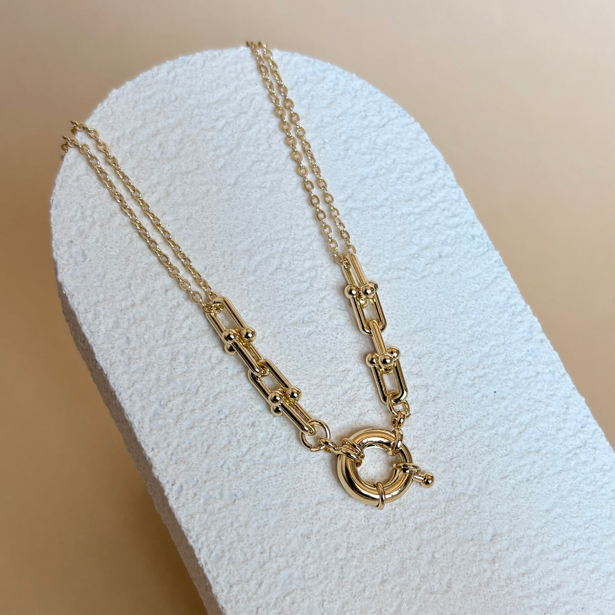 Letharo 02 | Gold Plated Necklace