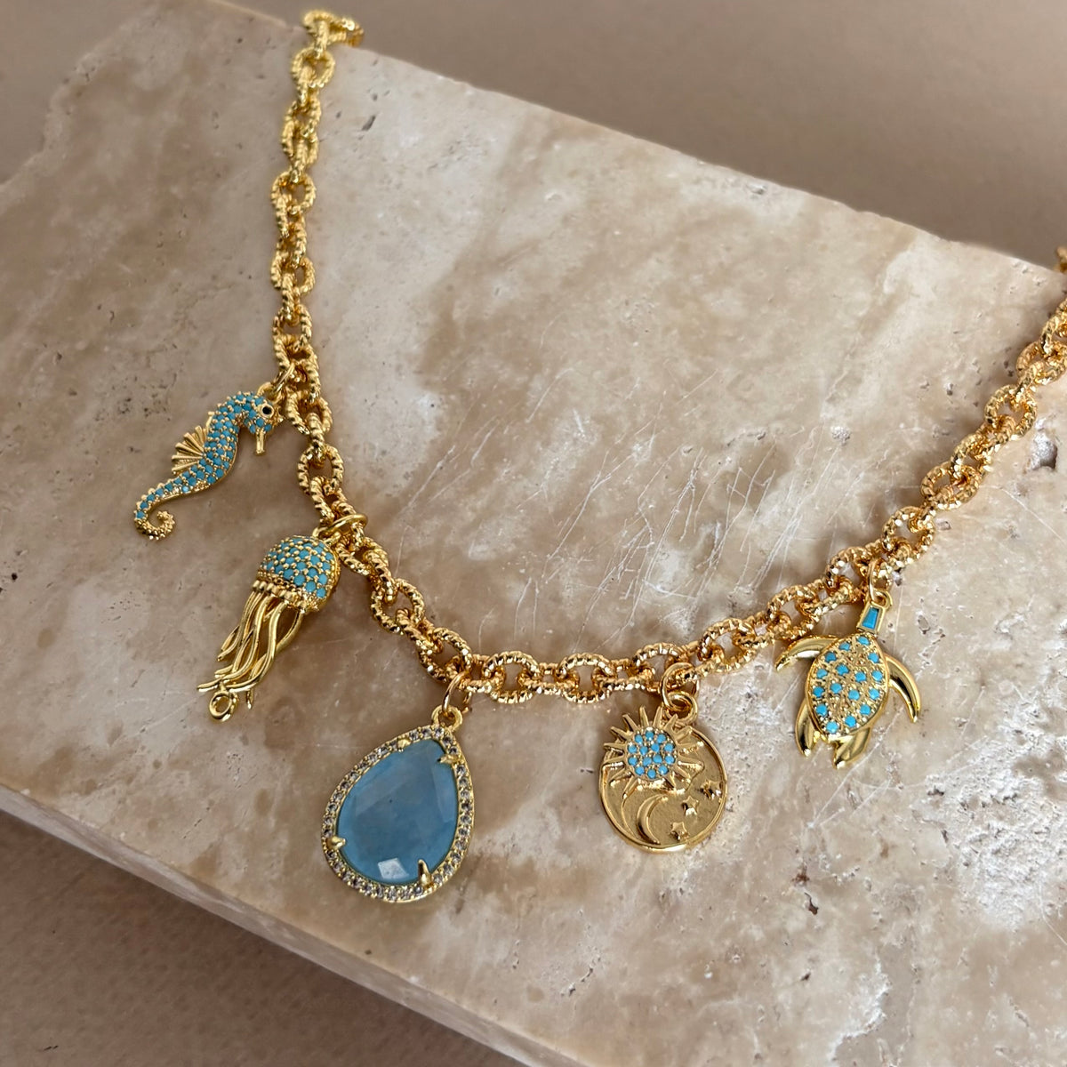 Signature 19 | Gold Plated Necklace