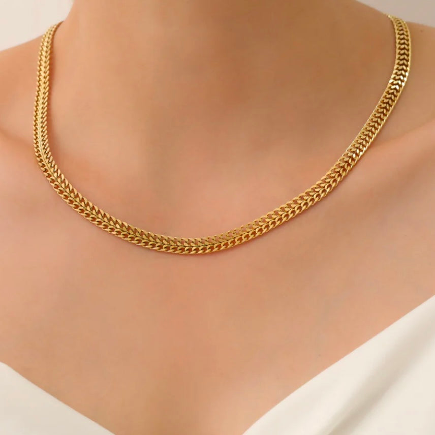 Ellie | Gold Plated Necklace