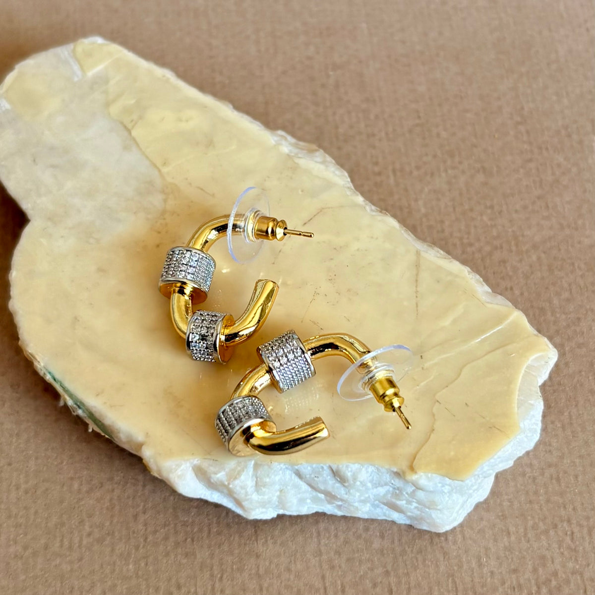 Evania | Gold Plated Earrings