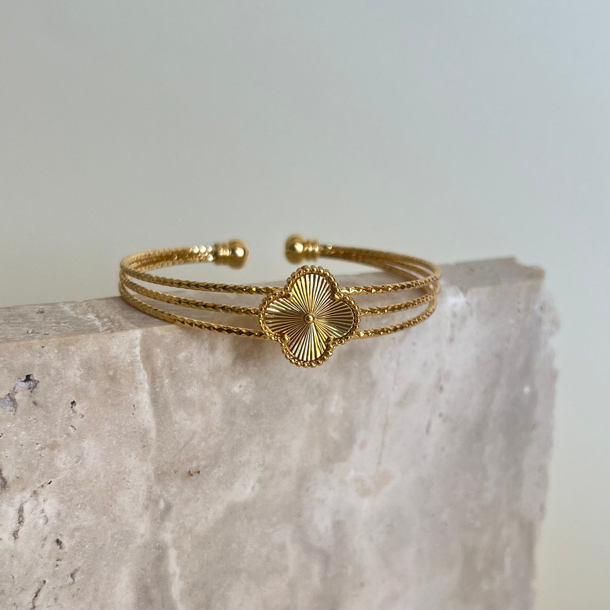Golden Cleef | Gold Plated Banglei