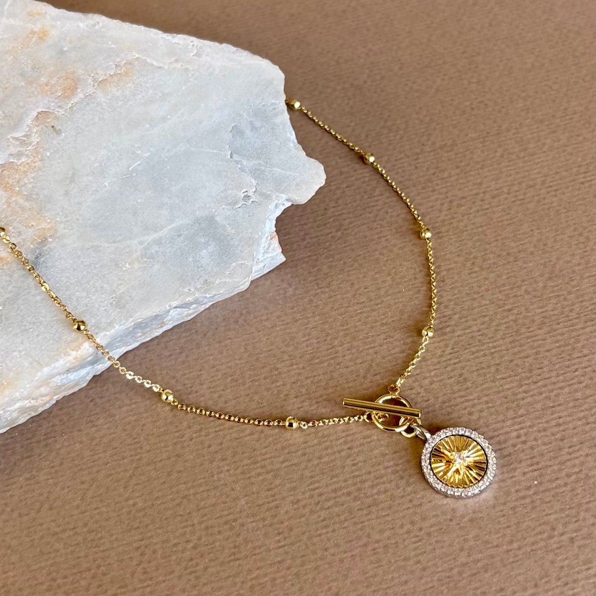 Locra | Gold Plated Necklace