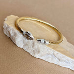 Bosira 02 | Gold Plated Bangle