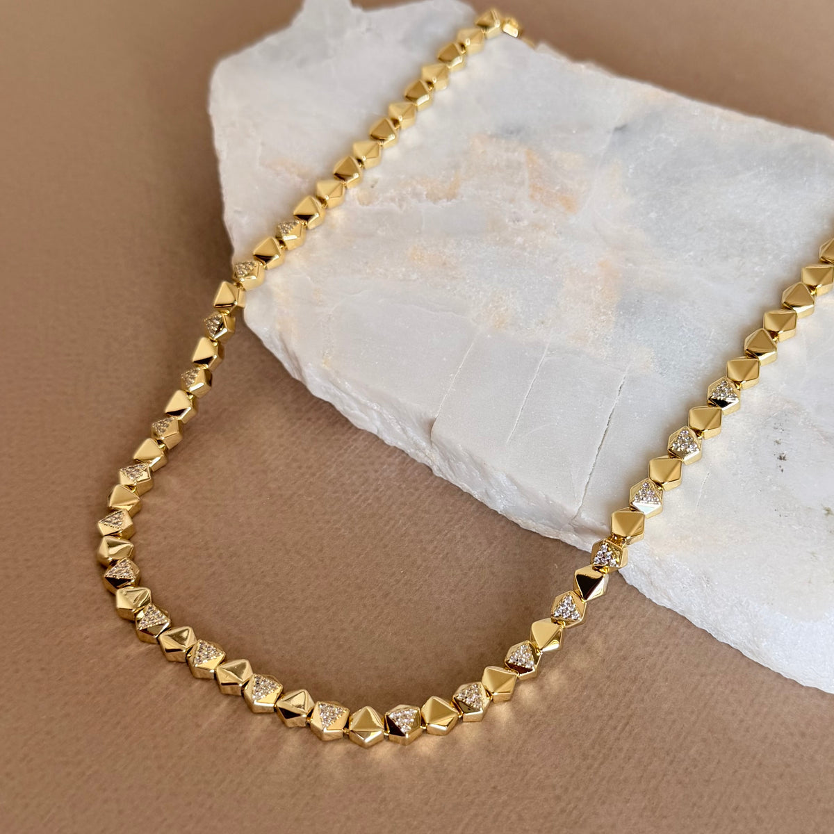 Ellie | Gold Plated Necklace