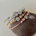 Triple Dew 09 | 24K Gold Plated [Set of 3 Bangles]