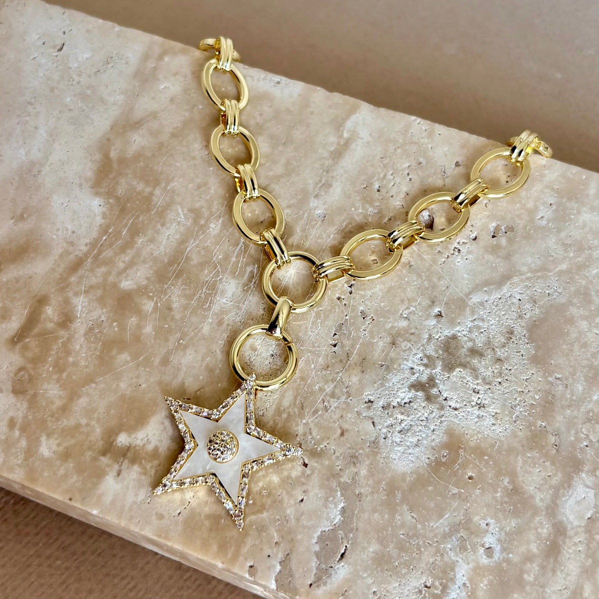 Rovenae | Gold Plated Necklace
