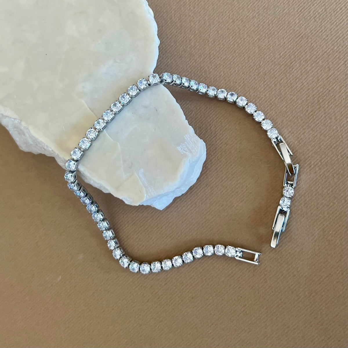 Glam's Tennis | Stainless Steel Bracelet