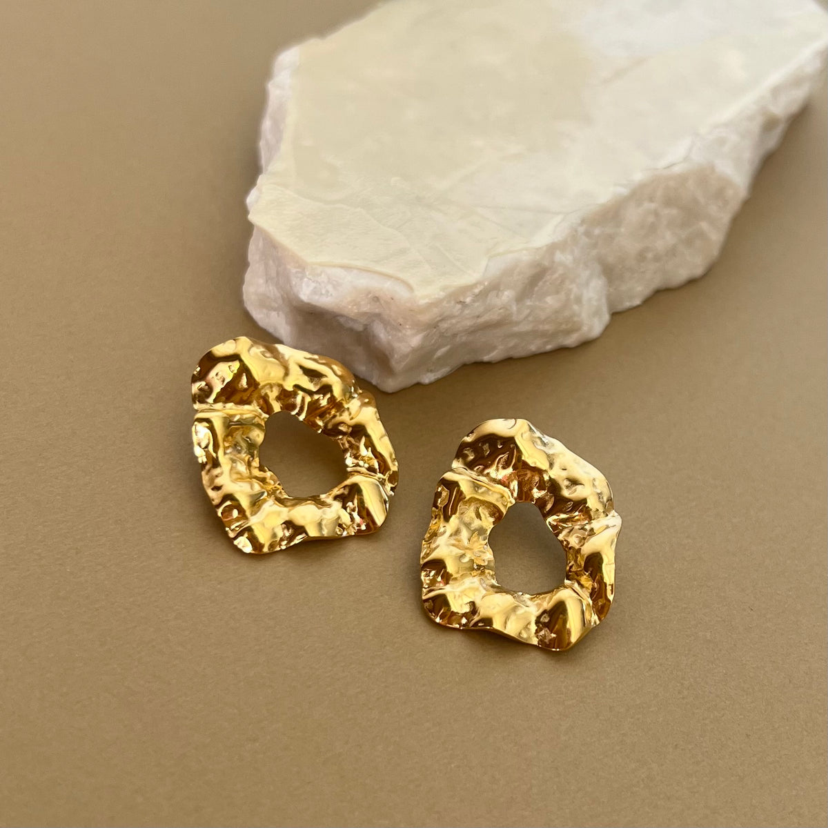 Avenor | Gold Plated Earrings