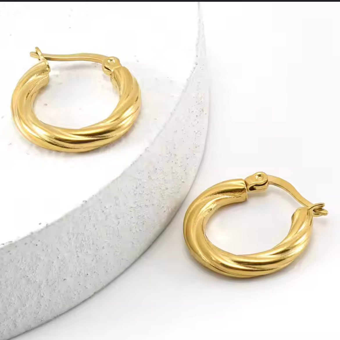 Villa 02 | Gold Plated Earrings