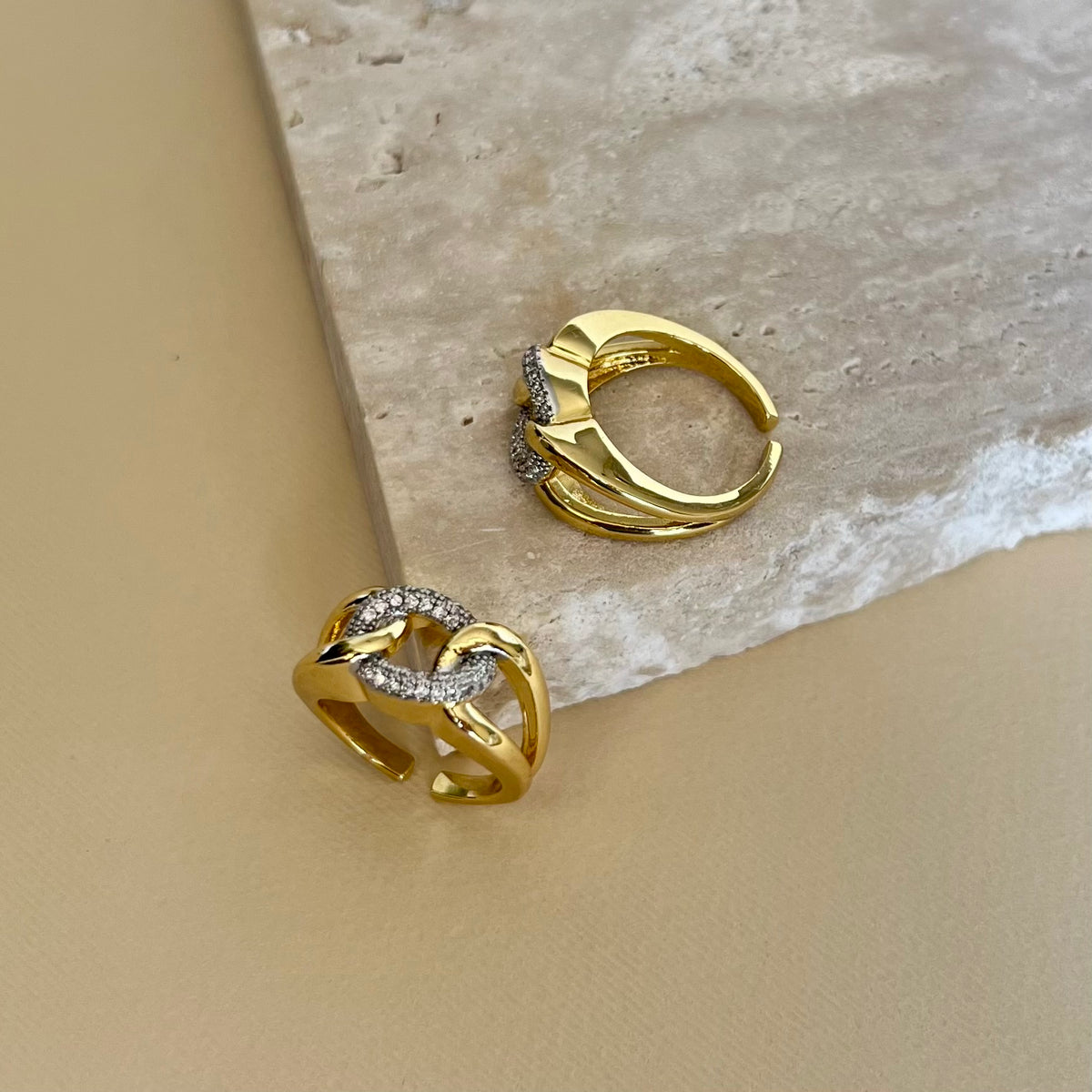 Mabel | Gold Plated Ring